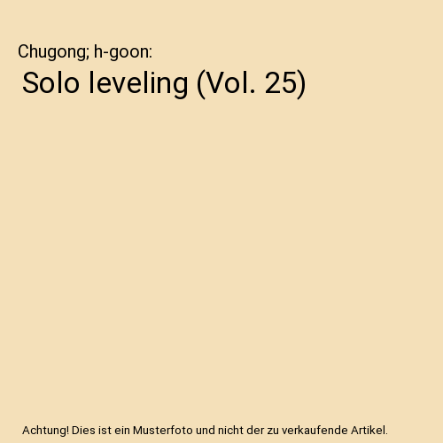 Solo leveling (Vol. 25)