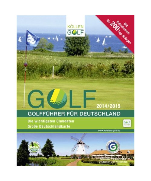 Golf 2014/2015 Golfführer für Deutschland