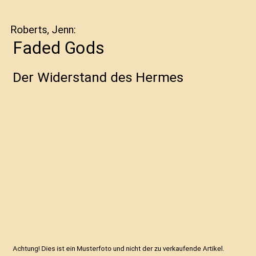 Faded Gods