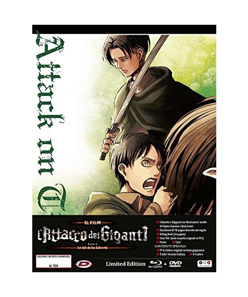 L'Attacco Dei Giganti Pt.2 Il Film - Le Ali Della Libertà (Ed.Lim.Num.)