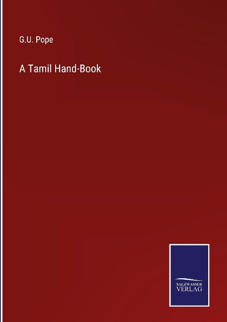 A Tamil Hand-Book