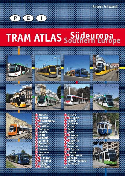 Tram Atlas Südeuropa/Southern Europe