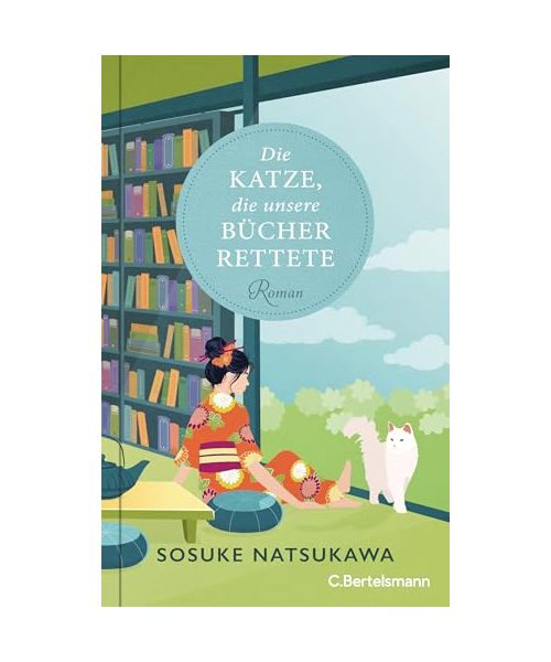 Die Katze, die unsere Bücher rettete