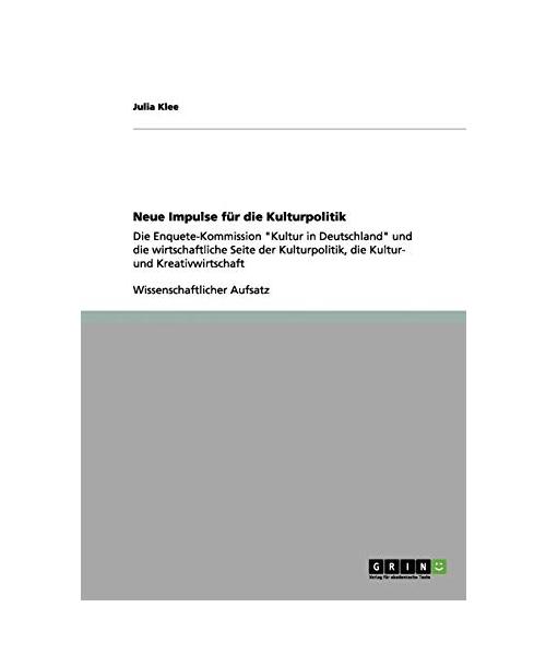 Neue Impulse für die Kulturpolitik