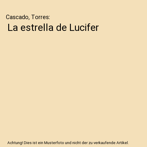 La estrella de Lucifer