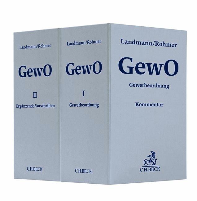 Gewerbeordnung und ergänzende Vorschriften. Inkl. 93. EL.