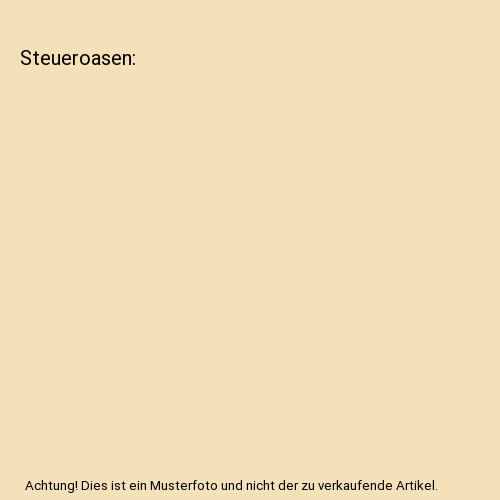 Steueroasen