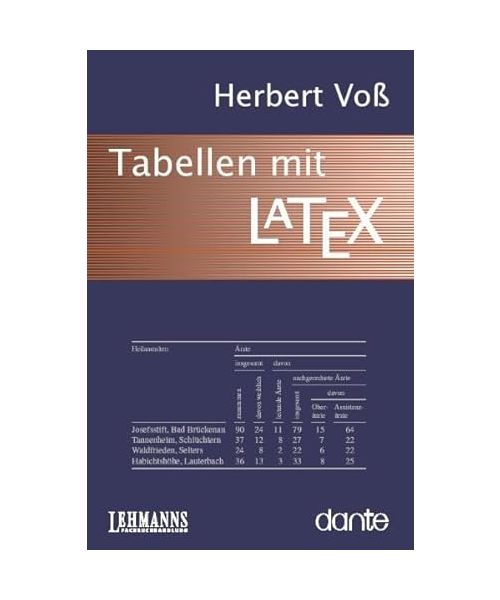 Tabellen mit LaTeX