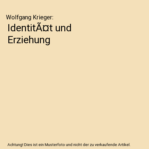 IdentitÃ¤t und Erziehung