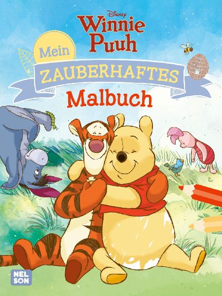 Disney Winnie Puuh: Mein zauberhaftes Malbuch