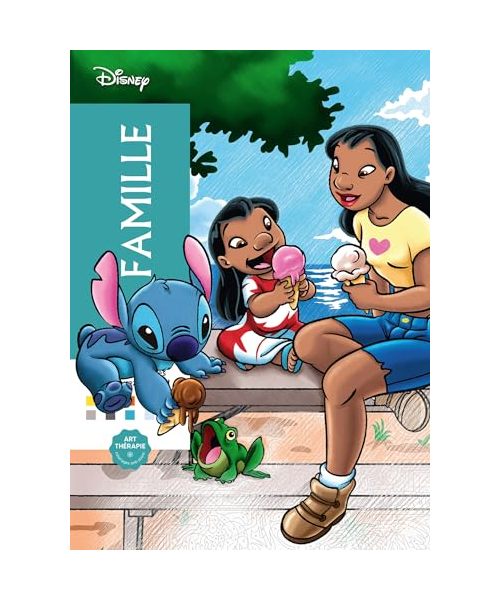 Coloriages mystères Disney - Famille