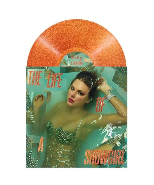 The Life of a Showgirl: Sweat and Vanilla Perfume Portofino Orange Glitter LP [Vinyl LP]