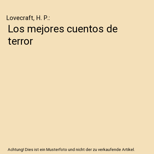 Los mejores cuentos de terror