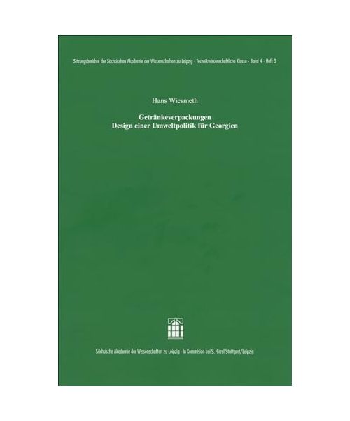 Getränkeverpackungen Design einer Umweltpolitik für Georgien