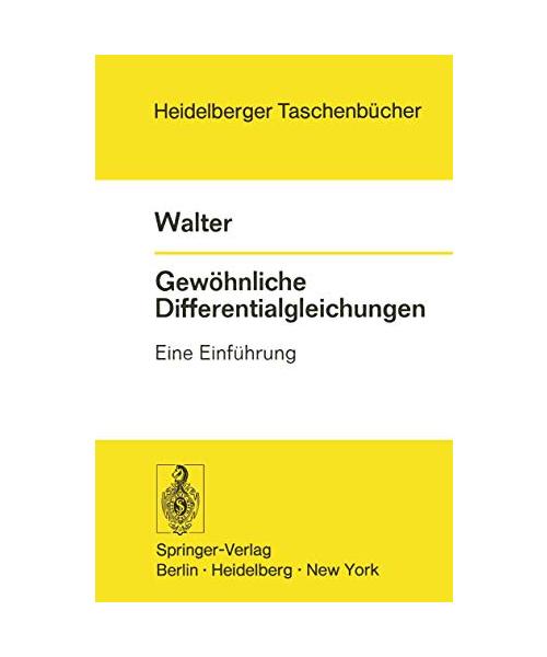 Gewöhnliche Differentialgleichungen