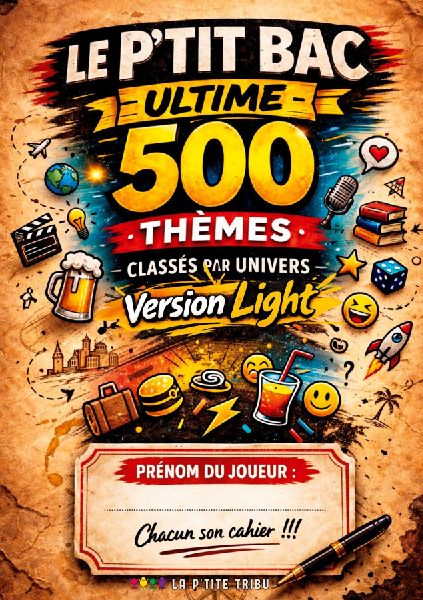 Le p'tit Bac Ultime Version Light