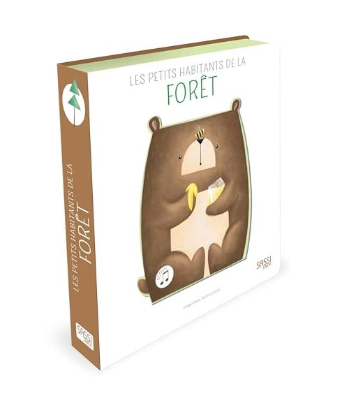Les petits habitants de la foret. Sound books. Ediz. a colori (Sassi junior)