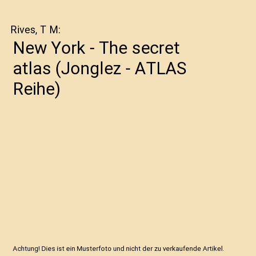 New York - The Secret Atlas