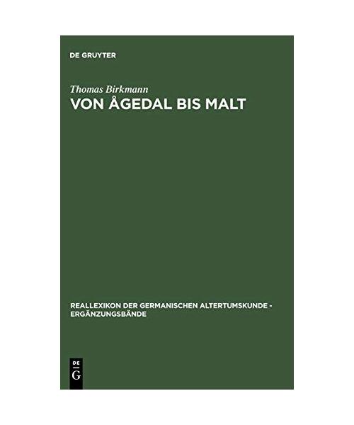 Von Ågedal bis Malt