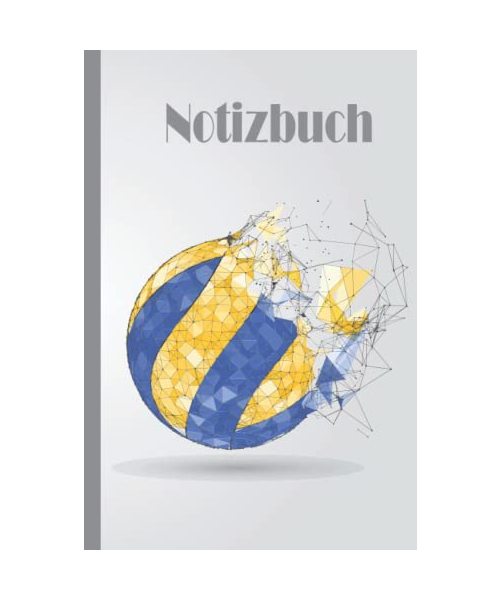 Volleyball Notizbuch: Volleyball Notizbuch, breites liniertes Notizbuch aus liniertem Papier für Schule, Studenten, Geschenk für Kinder, Jungen, ... Volleyball Notizbuch, Volleyball Liebhaber