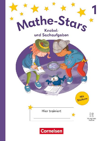 Mathe-Stars 1. Schuljahr - Knobel- und Sachaufgaben Ausgabe 2025 - Übungsheft
