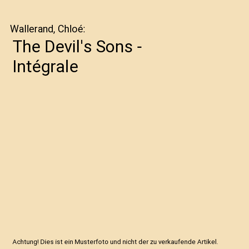 The Devil's Sons - Intégrale