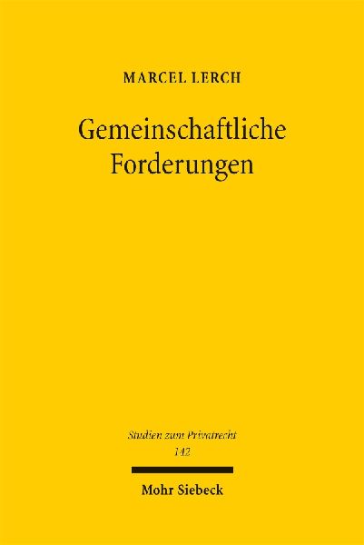 Gemeinschaftliche Forderungen