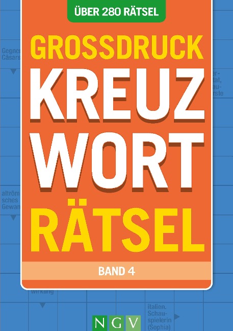 Großdruck Kreuzworträtsel - Band 4