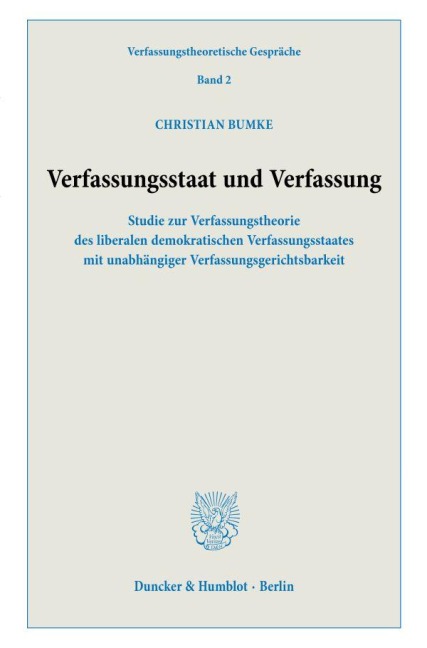 Verfassungsstaat und Verfassung.