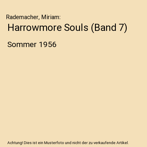 Harrowmore Souls (Band 7)