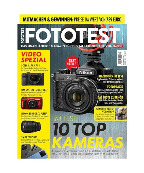 FOTOTEST - Das unabhängige Magazin für digitale Fotografie von IMTEST
