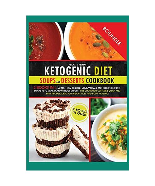 Ketogenic Diet Salads and Desserts Cookbook: Learn how to cook yummy meals and build your personal keto meal plan without effort! This cookbook contai