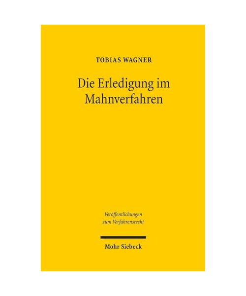 Die Erledigung im Mahnverfahren