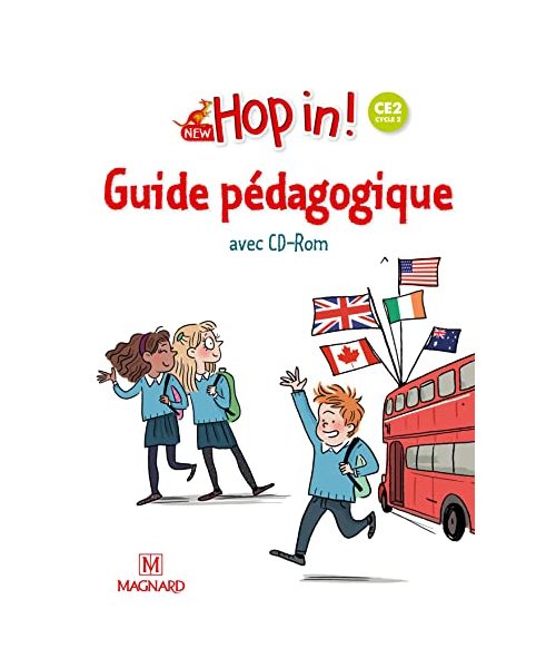 New Hop In! Anglais CE2 (2018) - Banque de ressources sur CD-Rom avec guide pédagogique papier