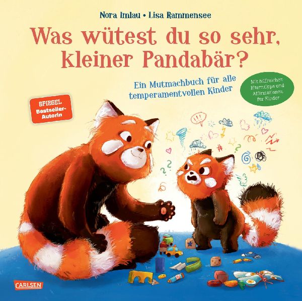Was wütest du so sehr, kleiner Pandabär?