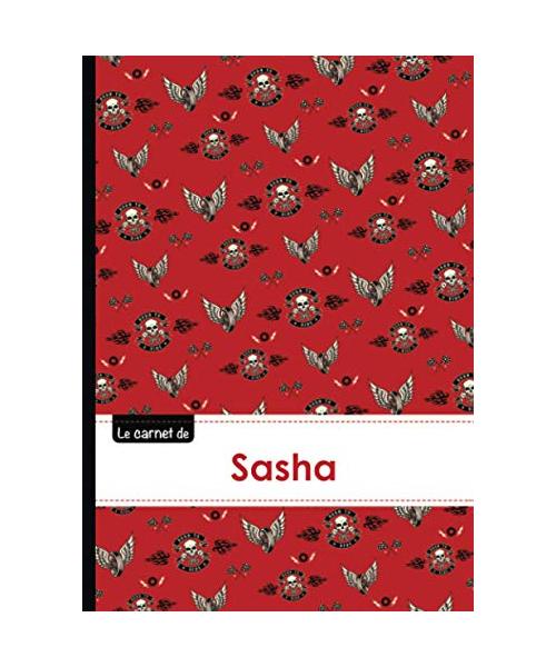 Le carnet de sasha: Carnet sasha - lignes,96p,A5 - Bikers