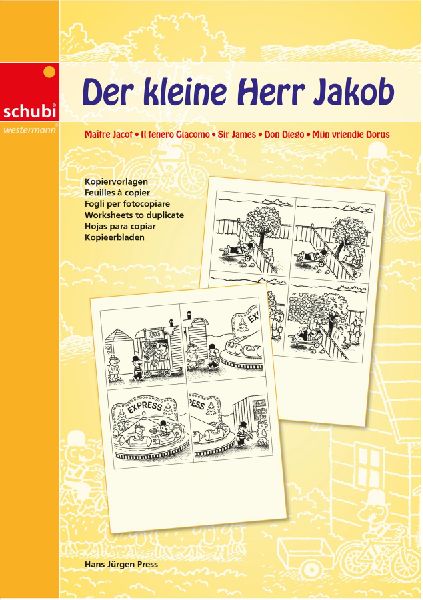Der kleine Herr Jakob. Kopiervorlagen