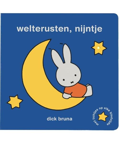 Welterusten Nijntje: met lichtjes op elke pagina