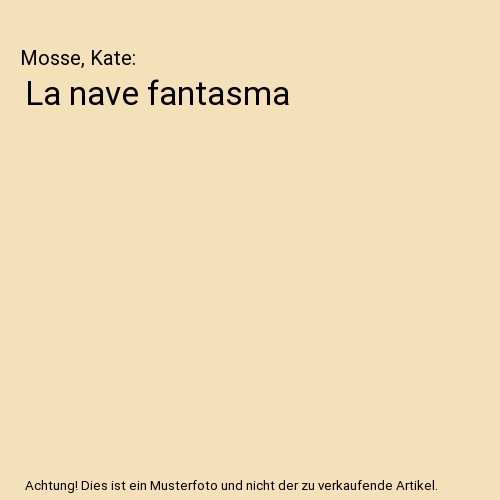 La nave fantasma
