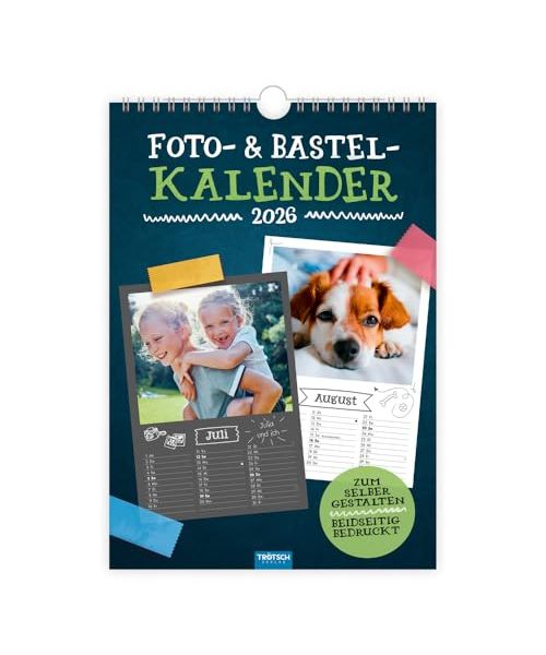 Trötsch Foto- und Bastelkalender A4 2026