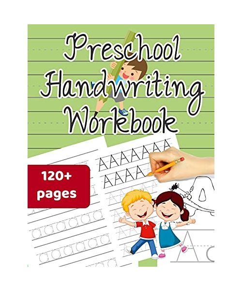 Preschool handwriting workbook: Alphabet Handwriting Practice, Letter Tracing Workbook with Sight words for Kindergarten & Preschool ages 3-5 (Colorin