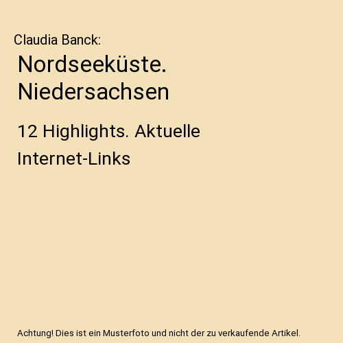 Nordseeküste. Niedersachsen