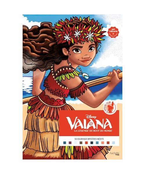 Coloriages mystères Disney - Spécial Film : Vaiana
