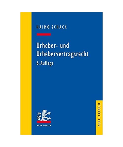 Urheber- und Urhebervertragsrecht