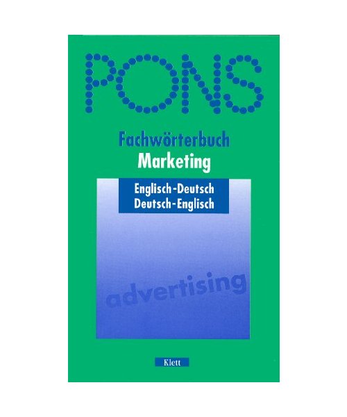 PONS Fachwörterbuch Marketing