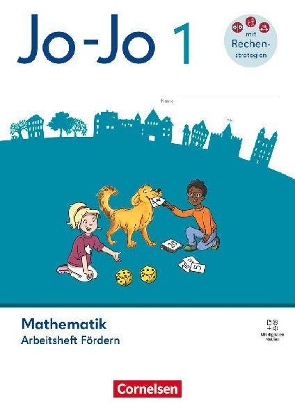 Jo-Jo Mathematik 1. Schuljahr - Allgemeine Ausgabe 2026 - Arbeitsheft Fördern