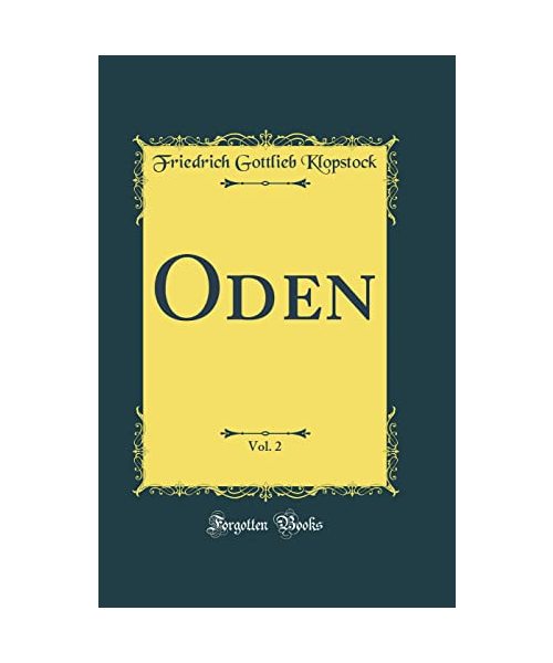 Oden, Vol. 2 (Classic Reprint)