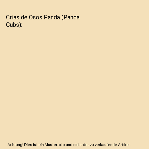 Crias de Osos Panda (Panda Cubs)
