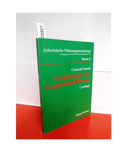 Psychologie der Gesprächsführung.