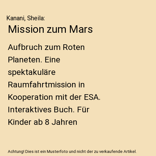 Mission zum Mars